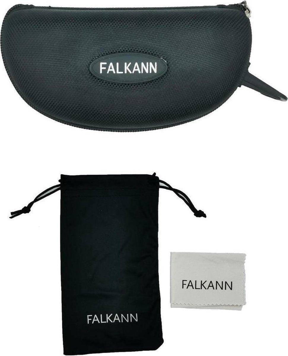 Falkann Horizon Fietsbril - Sportbril met Fotochromatische Lens - Zwart/Rood - FALKANN