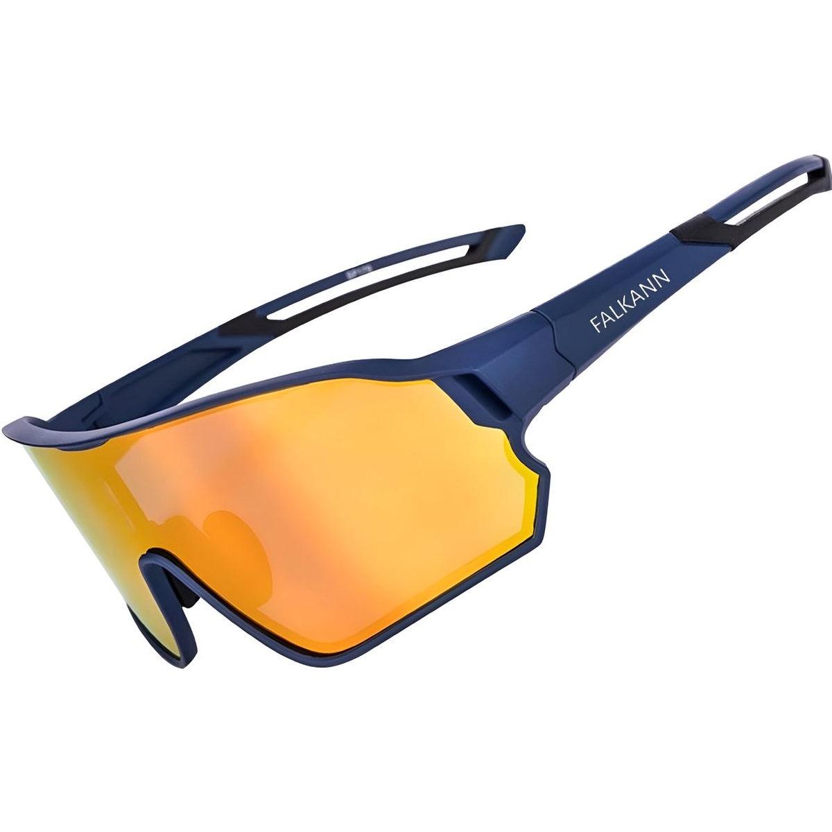 Falkann Mount Fietsbril - Sportbril met Gepolariseerde Lens - Blauw - FALKANN