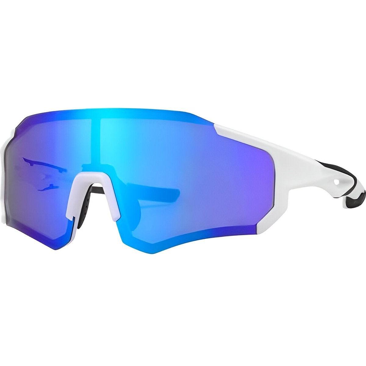 fahrradbrille blau FALKANN Horizon Fahrradbrille Weiß/Blau