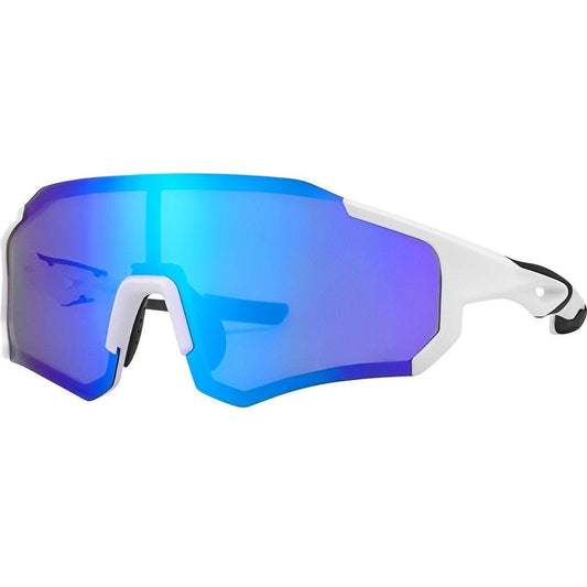 Falkann Horizon Fietsbril - Sportbril met Gepolariseerde Lens - Wit/Blauw - FALKANN